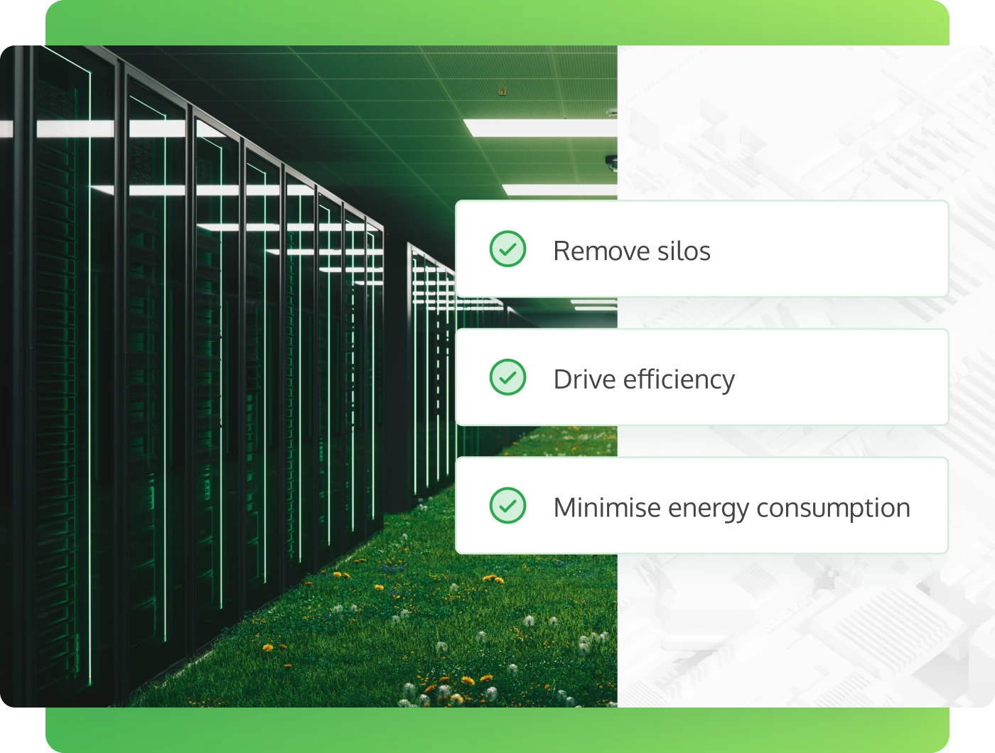 Sustainable and efficient