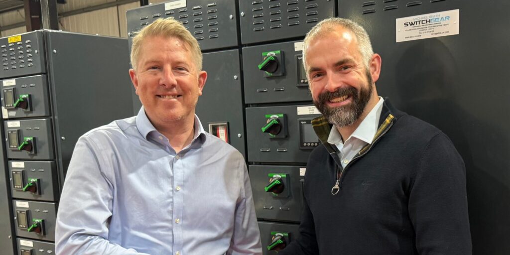 Nick Ewing (EfficiencyIT) and Sean Smith, Managing Director at MSSL