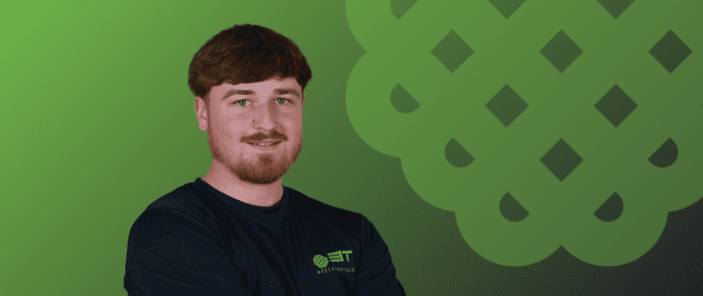 Meet the Team - EIT apprentice Kye